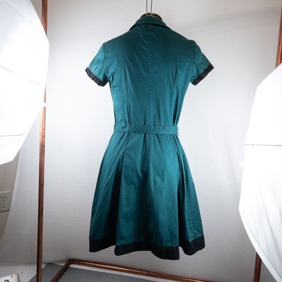 Skunkfunk Collared Zipper Midi Dress - Picture 2 of 6